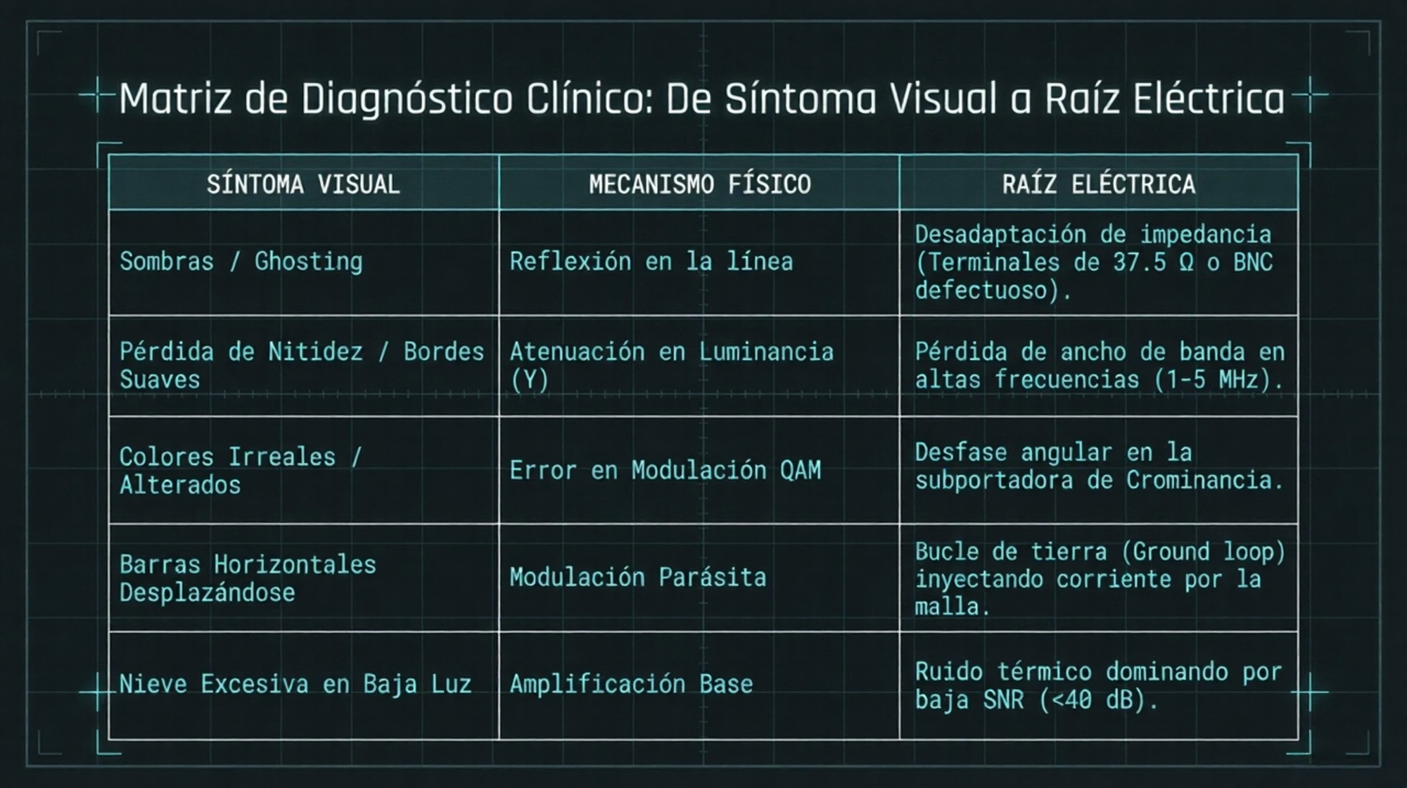 Matriz de diagnostico