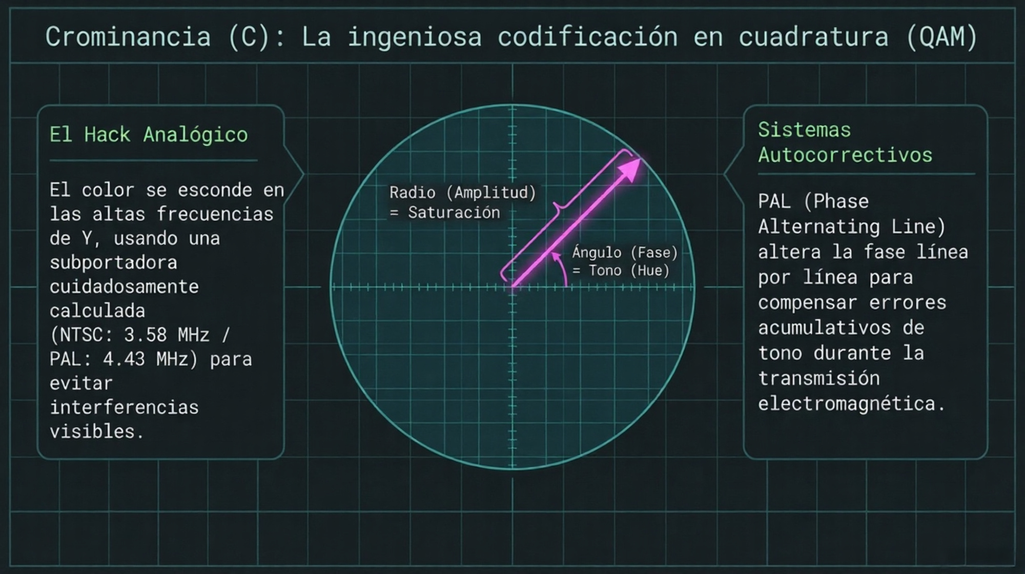Crominancia C y QAM